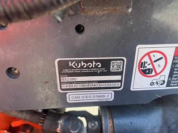 Image of Kubota BX2380 equipment image 1