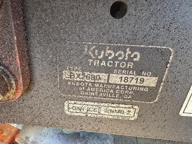 Image of Kubota BX2680 equipment image 2