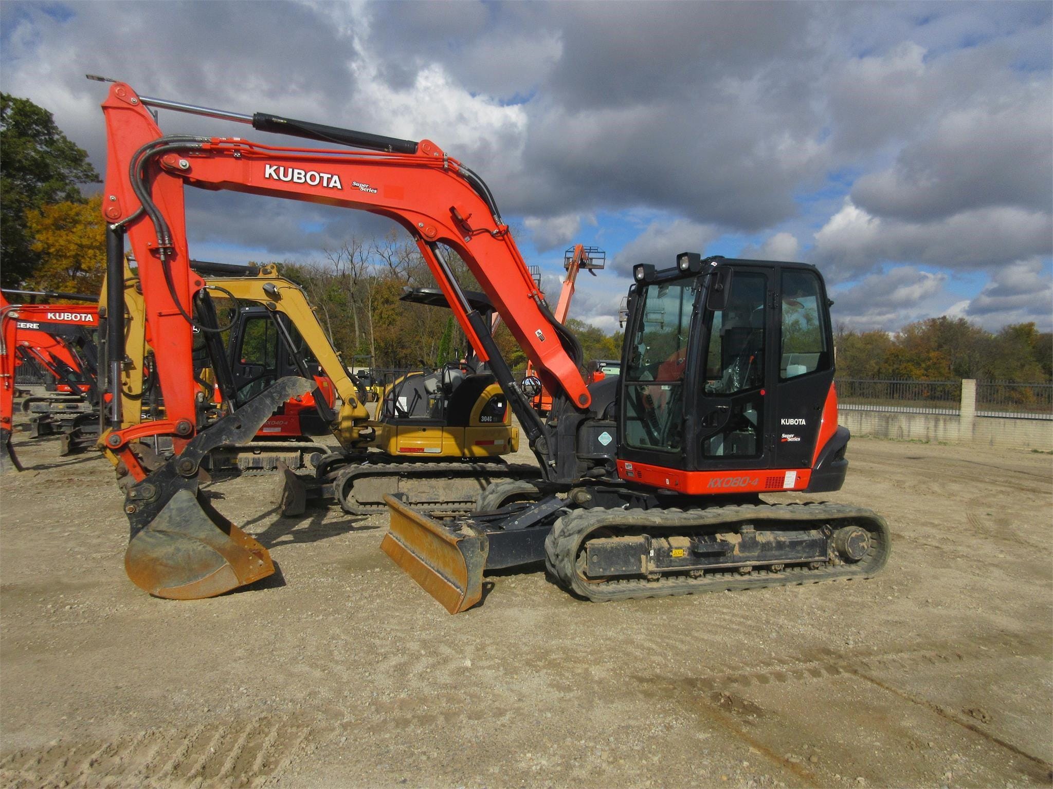 2020 Kubota KX080-4 Equipment Image0
