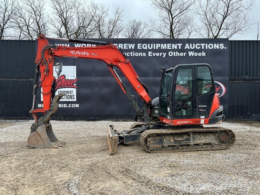 Image of Kubota KX080-4 Primary image