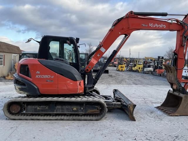 Image of Kubota KX080-4 equipment image 4