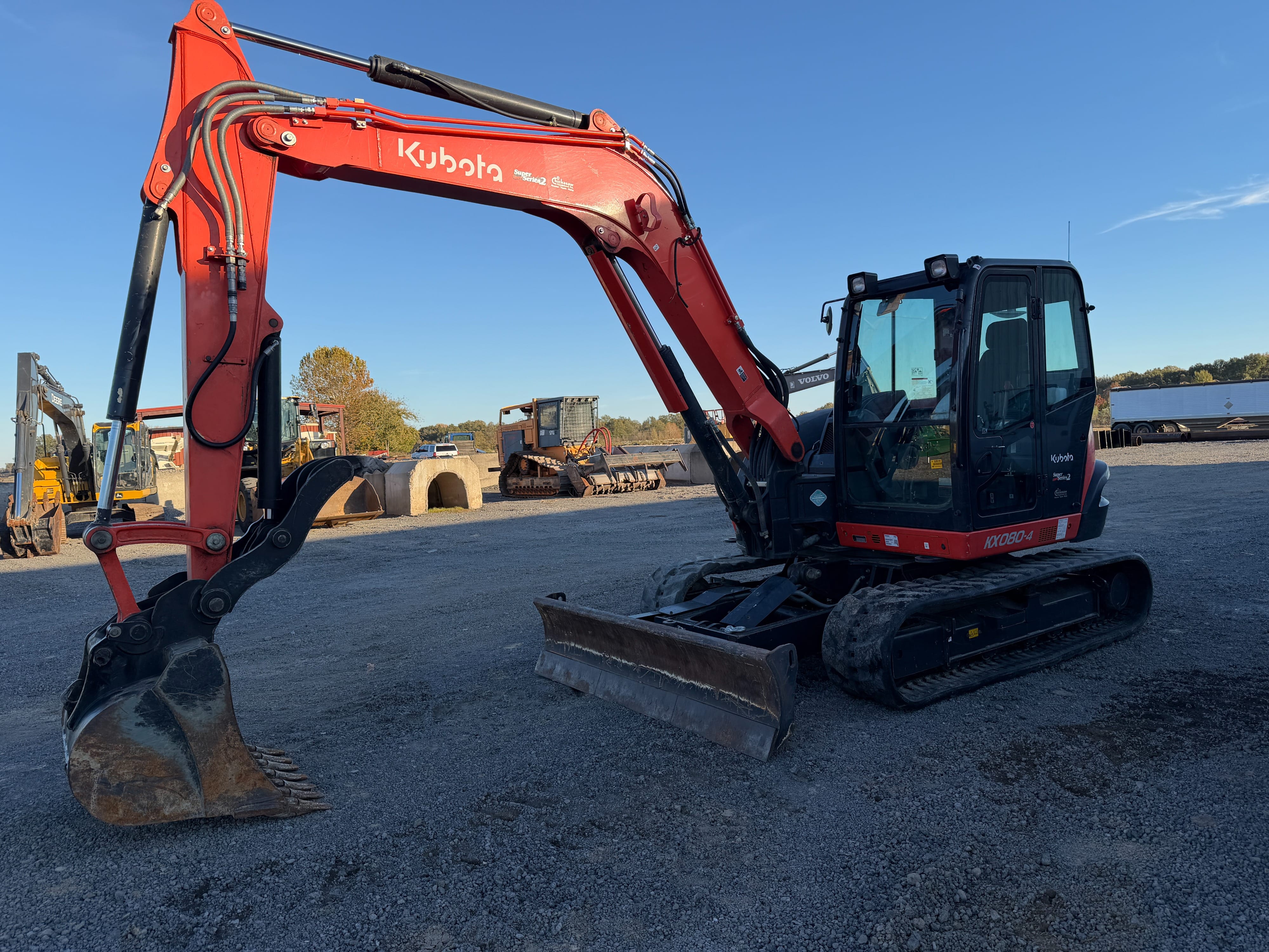 2020 Kubota KX080-4 Equipment Image0