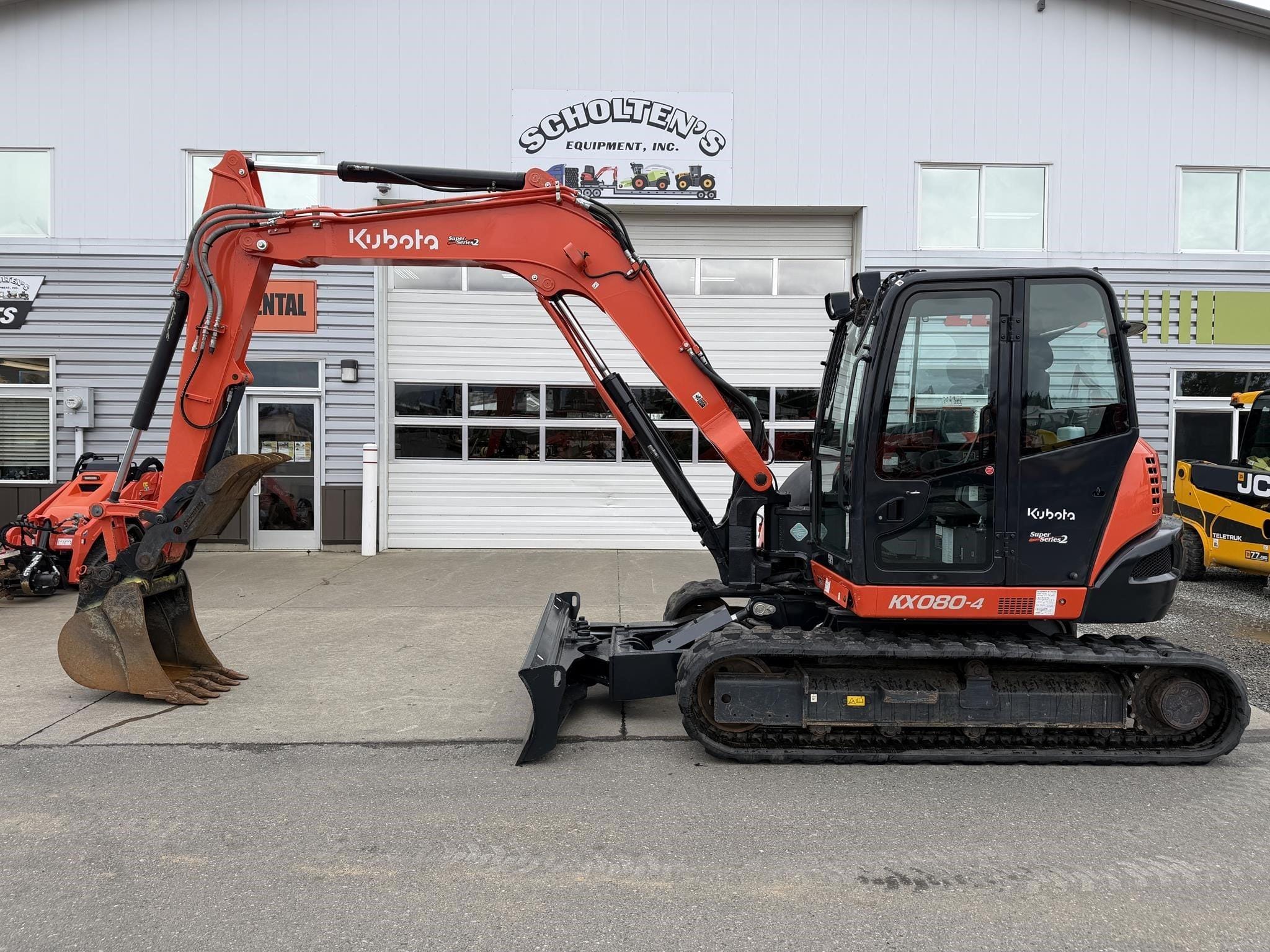 2020 Kubota KX080-4S2 Equipment Image0