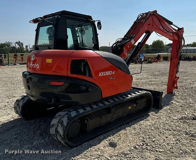 Image of Kubota KX080-4 equipment image 4