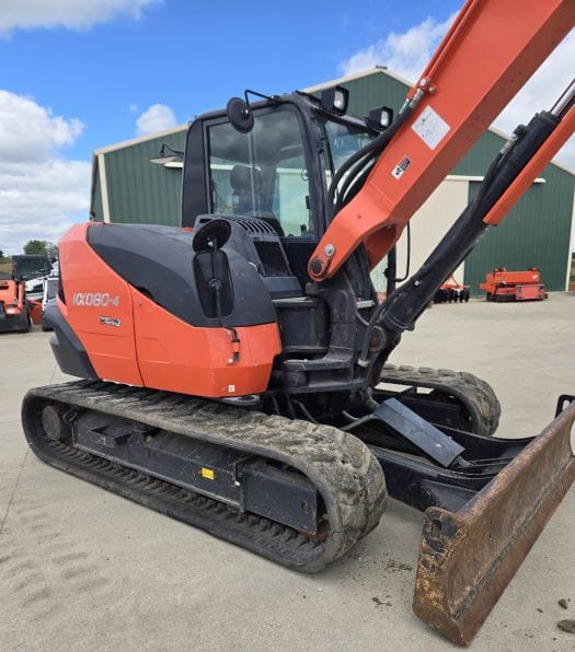 2020 Kubota KX080-4 Equipment Image0
