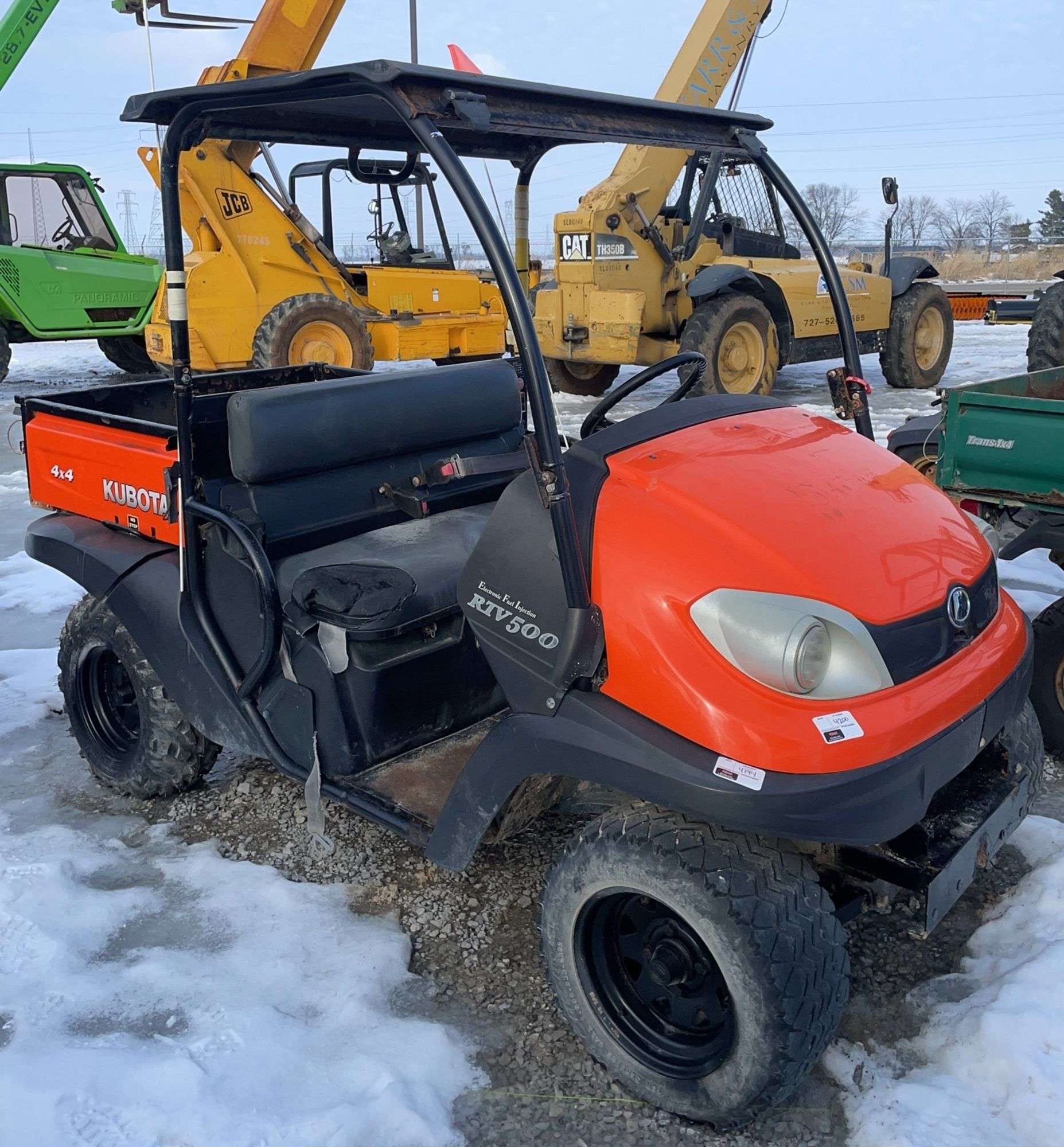 2020 Kubota RTV500 Equipment Image0