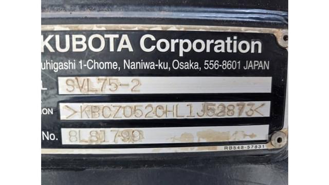 Image of Kubota SVL75-2 equipment image 4
