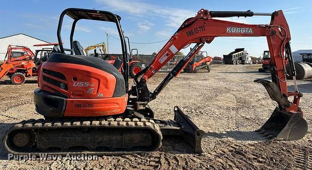 Image of Kubota U55-4 equipment image 3