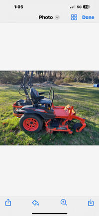 Image of Kubota Z421KW equipment image 1