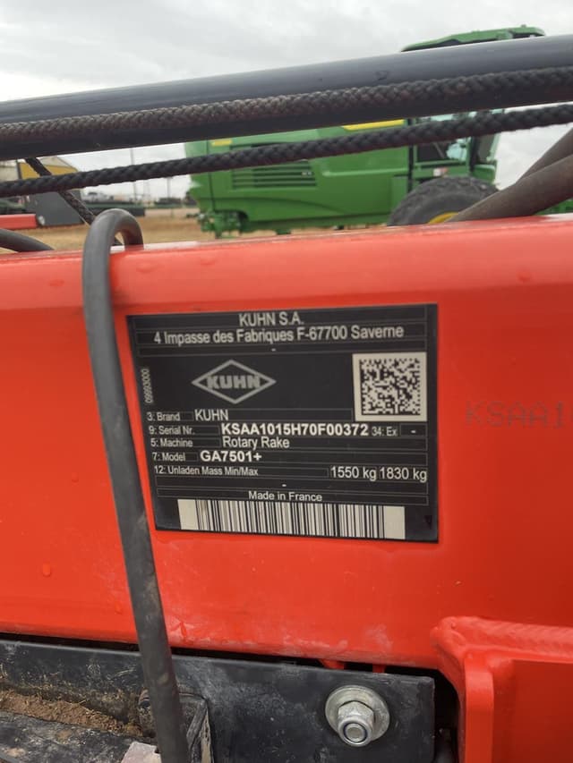 Image of Kuhn GA7501+ equipment image 4