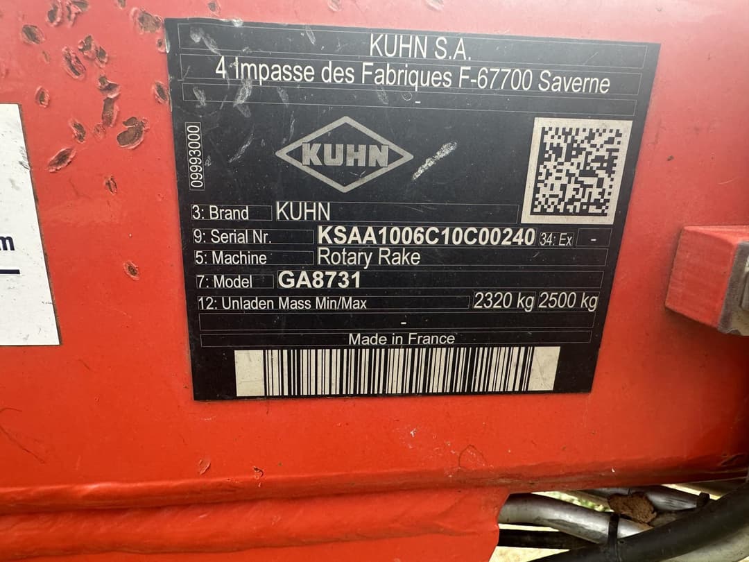 Image of Kuhn GA 8731 Image 1