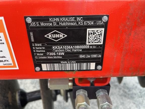 Image of Kuhn Krause 7305 equipment image 3