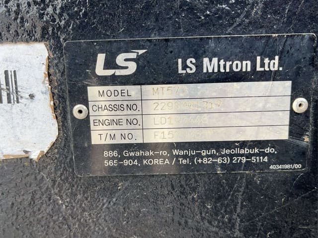 Image of LS MT573CPS equipment image 2