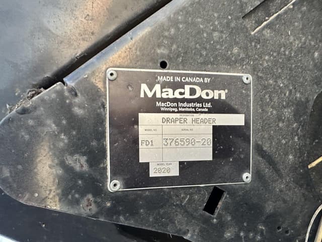 Image of MacDon FD145 equipment image 1