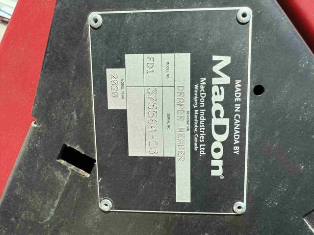 Image of MacDon FD135 equipment image 1