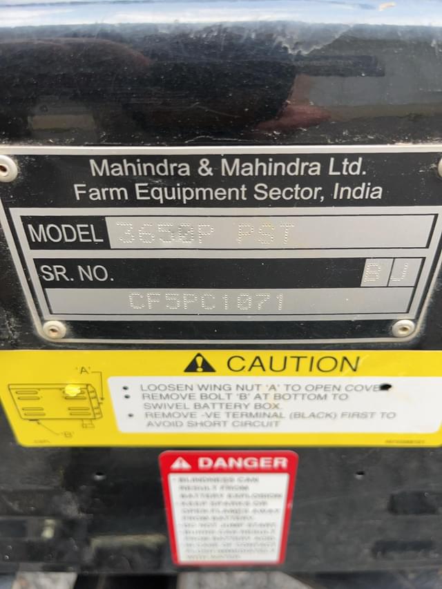 Image of Mahindra 3650P equipment image 2