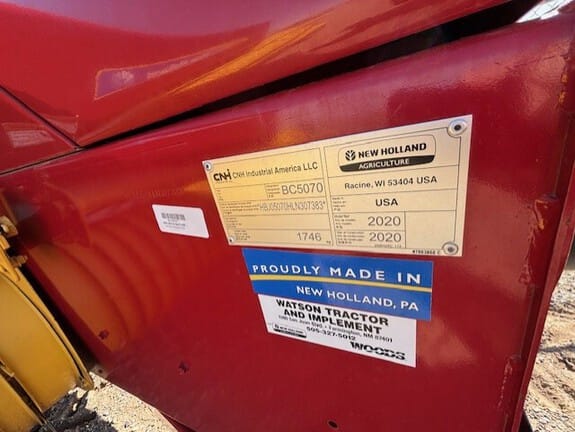 2020 New Holland BC5070 Equipment Image0