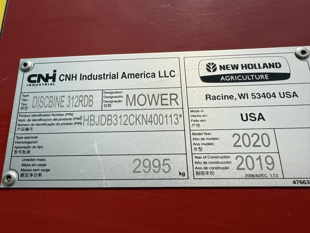 Image of New Holland 312 equipment image 4