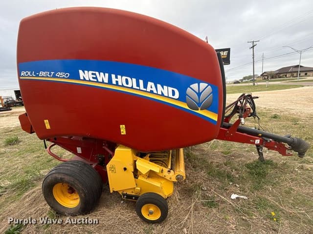 Image of New Holland RB450 equipment image 3