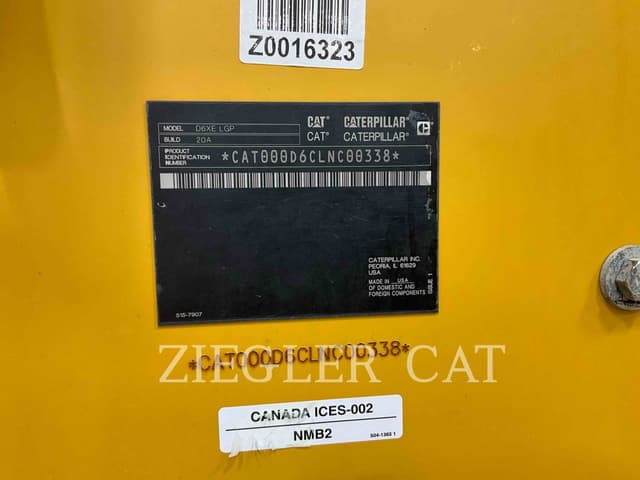 Image of Caterpillar D6XE LGP equipment image 4