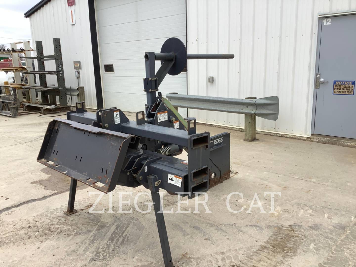 Main image CEAttachments Edge XTX Silt Fence Plow