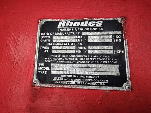 Image of Rhodes RSS2660-2 equipment image 2