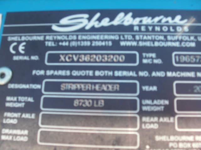 Image of Shelbourne Reynolds XCV36 equipment image 3