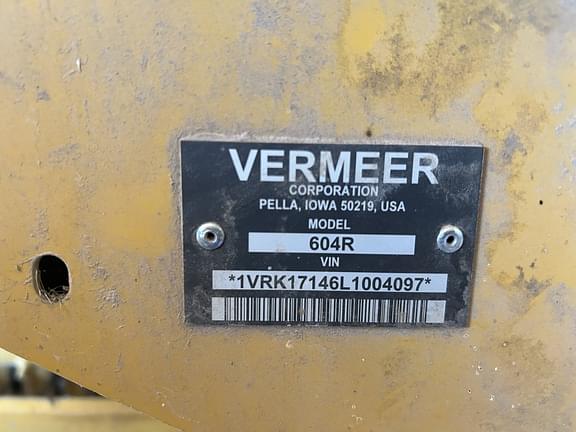 Image of Vermeer 604R Signature equipment image 4