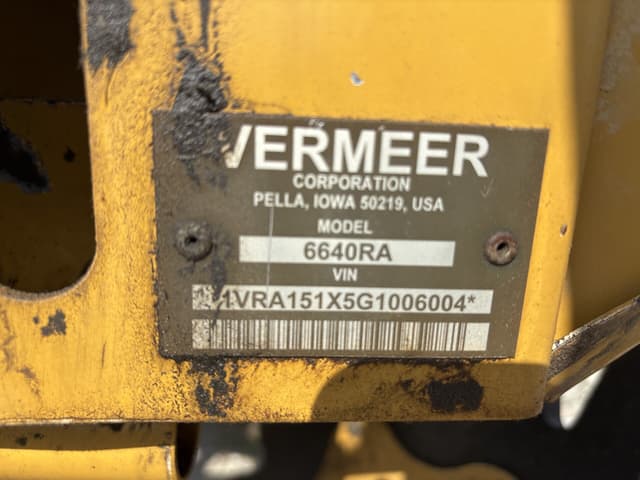 Image of Vermeer Rancher 6640 equipment image 1