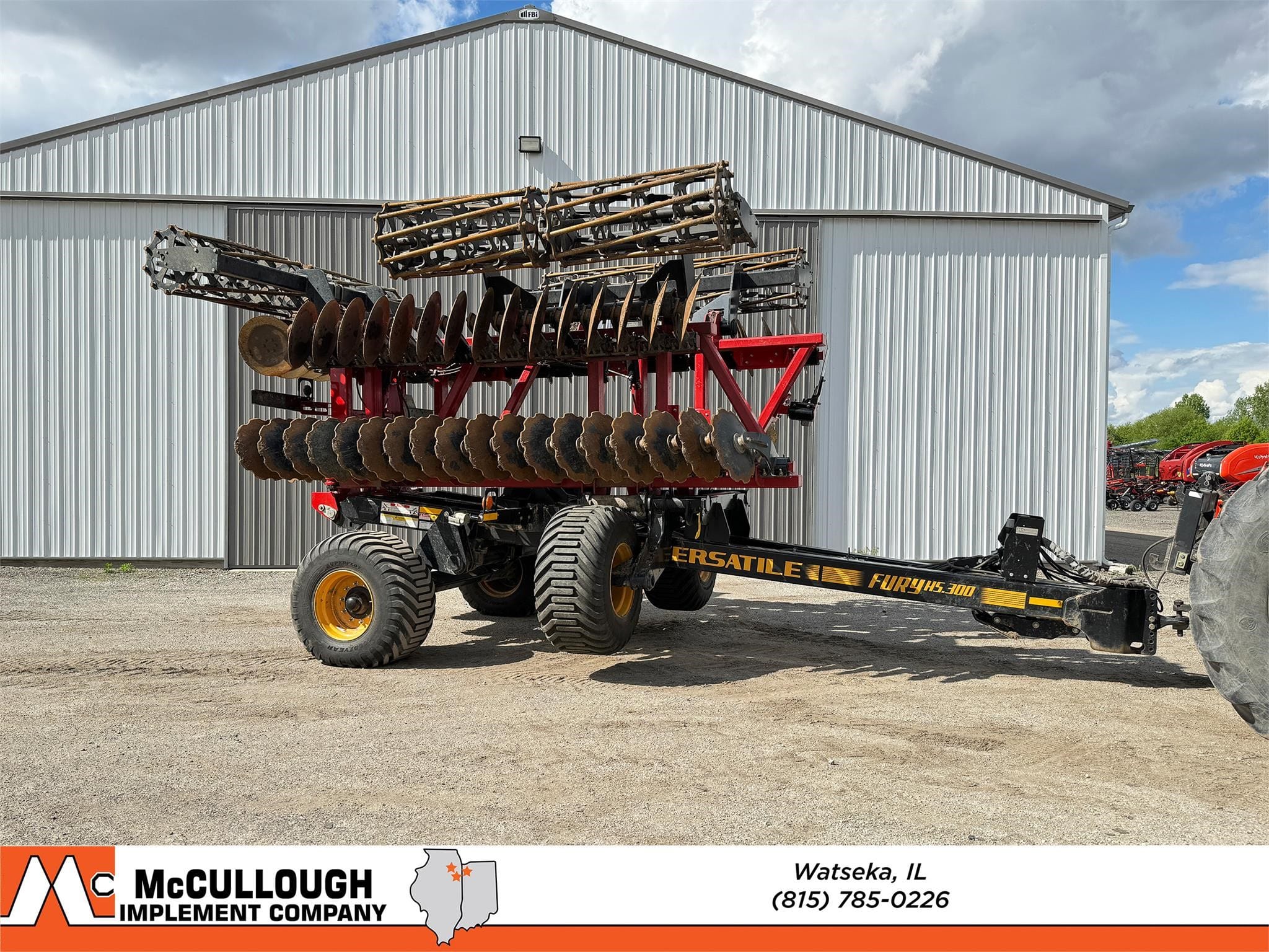 2020 Versatile Fury HS300 Equipment Image0