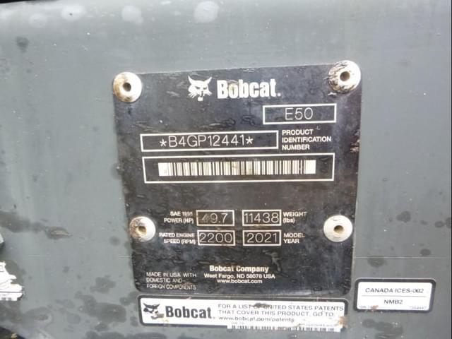 Image of Bobcat E50 equipment image 4