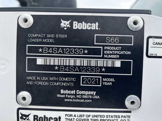 Image of Bobcat S66 equipment image 3