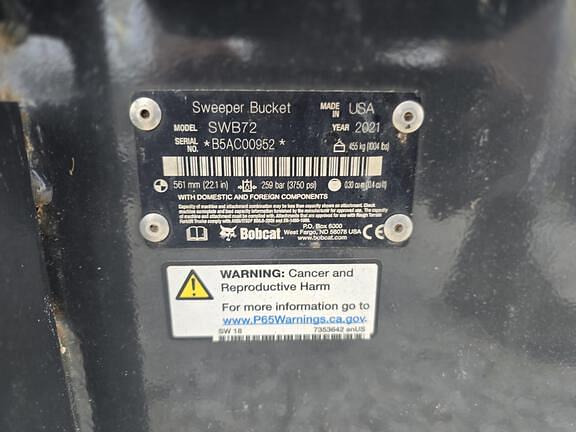 Image of Bobcat SWB72 equipment image 1
