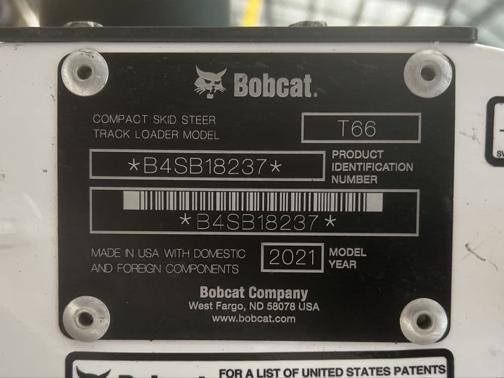 Image of Bobcat T66 Image 1