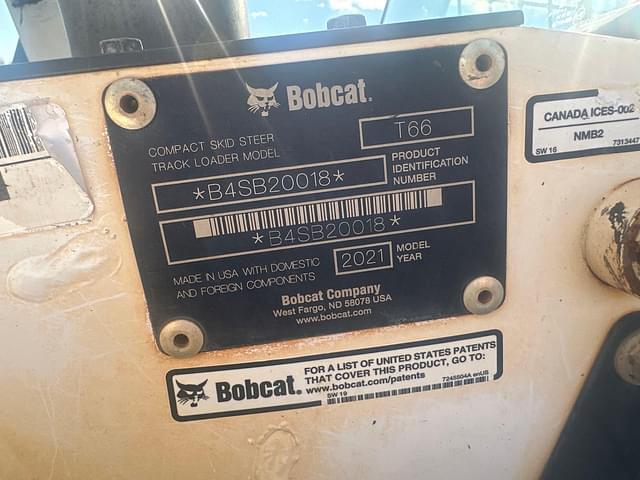 Image of Bobcat T66 equipment image 3