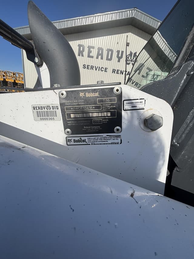 Image of Bobcat T76 equipment image 1