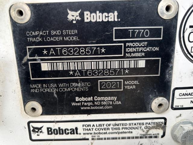 Image of Bobcat T770 equipment image 1
