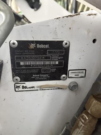 Image of Bobcat T770 equipment image 3