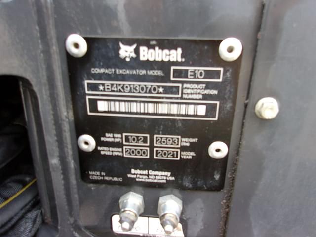Image of Bobcat E10 equipment image 4