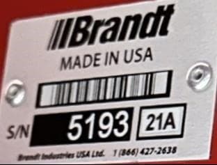 Image of Brandt 1120XT equipment image 1