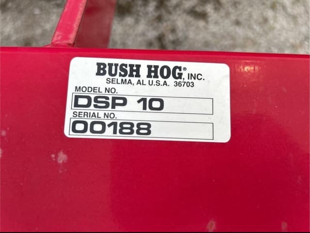 Image of Bush Hog DSP10 equipment image 4
