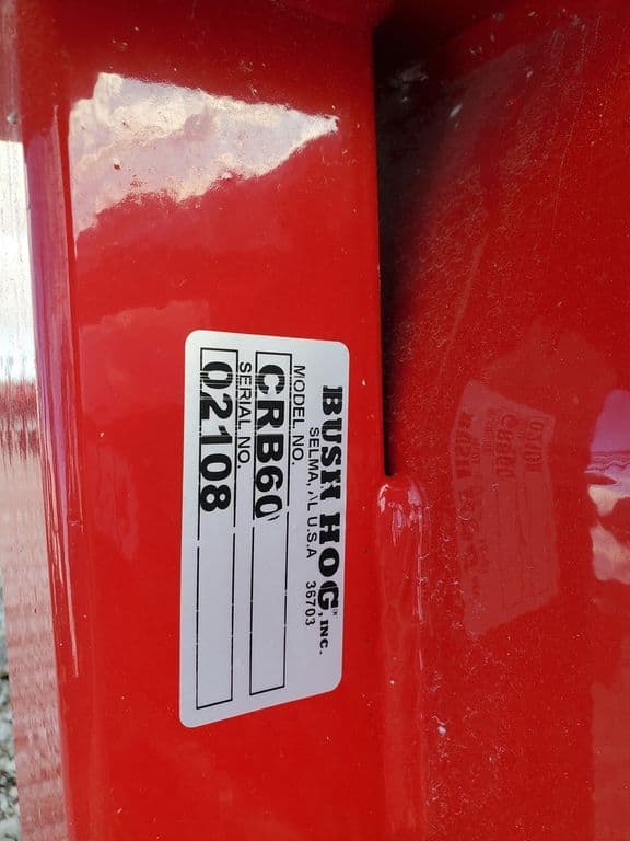 Image of Bush Hog CRB60 Image 1