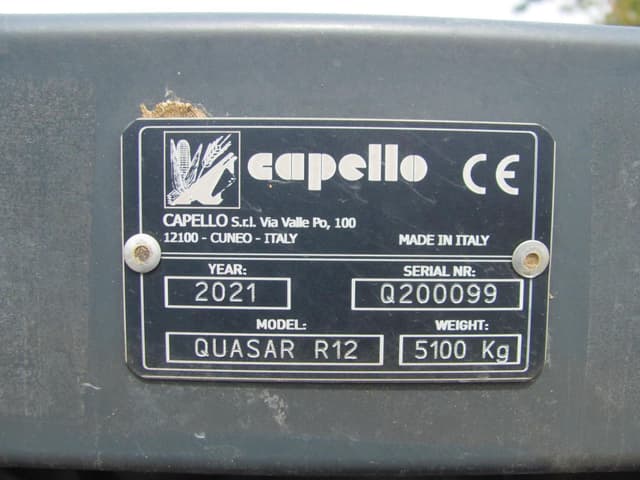 Image of Capello Quasar R12 equipment image 2