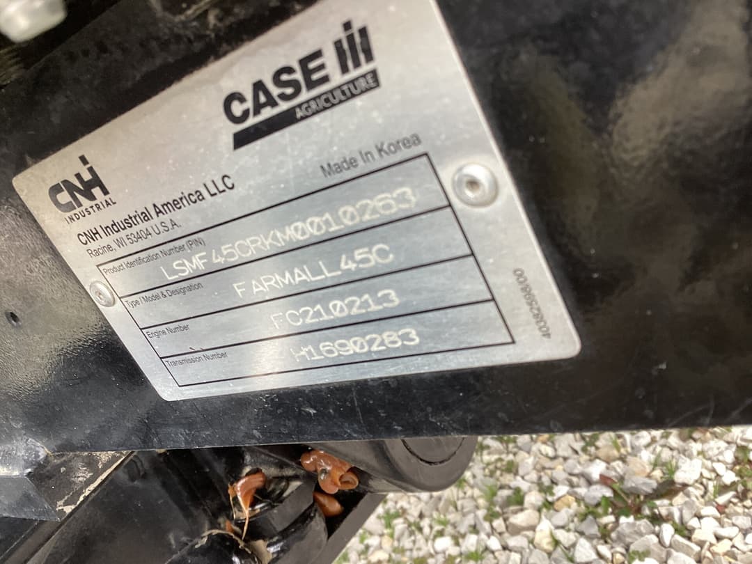 Image of Case IH Farmall 45C Image 1