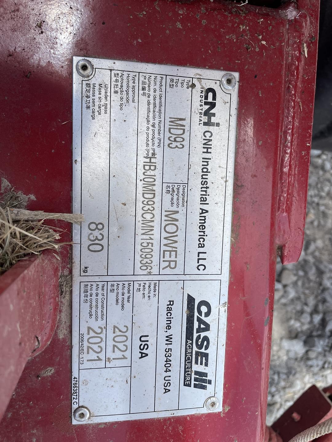 Image of Case IH MD93 Image 1