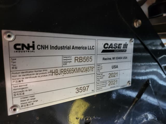 Image of Case IH RB565 equipment image 1