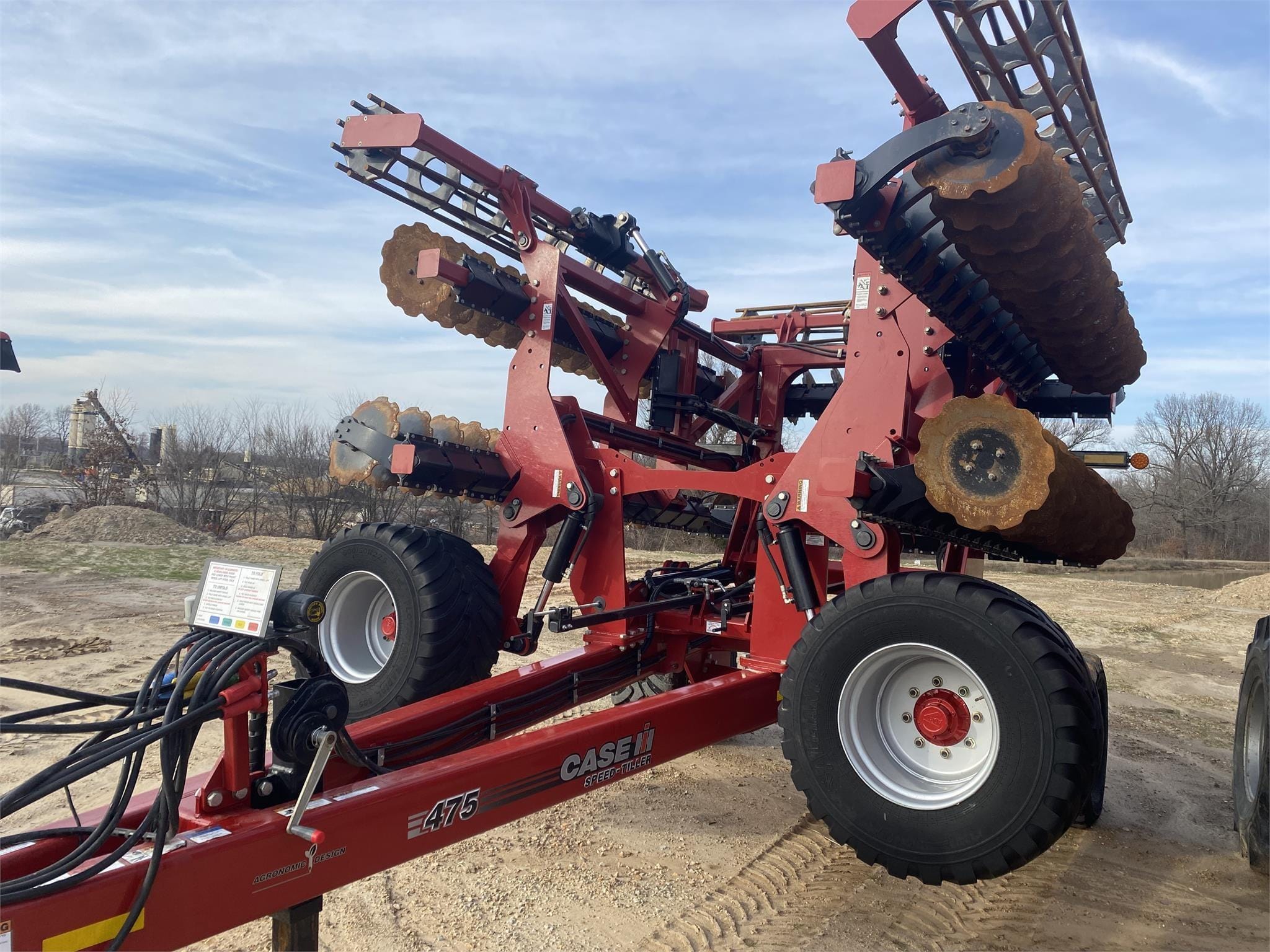 2021 Case IH 475 Speed Tiller Equipment Image0