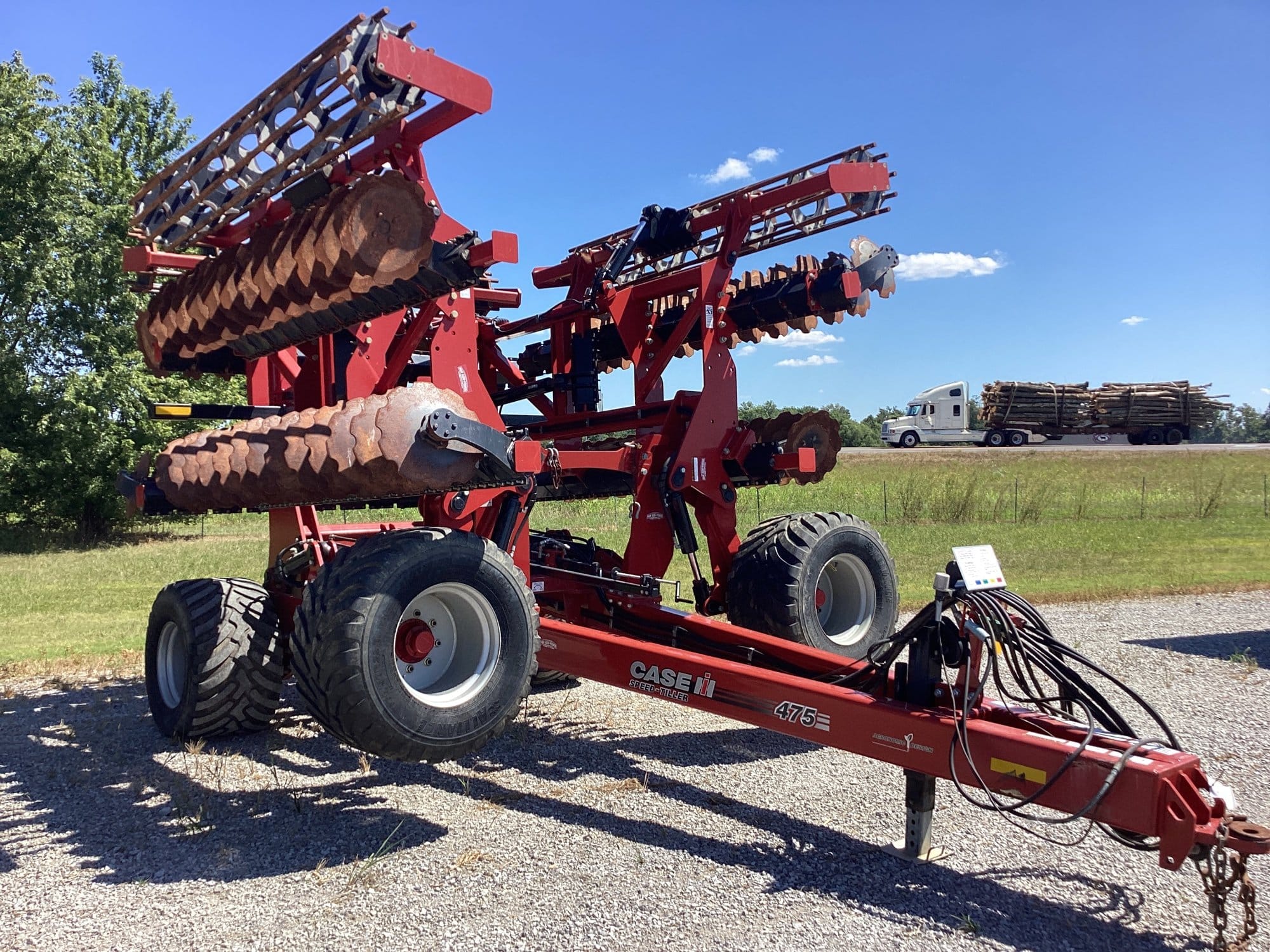 2021 Case IH 475 Speed Tiller Equipment Image0
