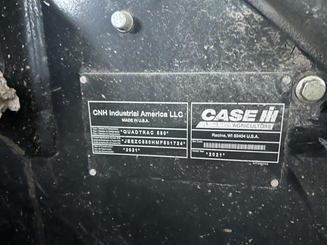 Image of Case IH Steiger 580 Quadtrac equipment image 4