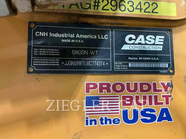 Image of Case 580 Super N equipment image 4